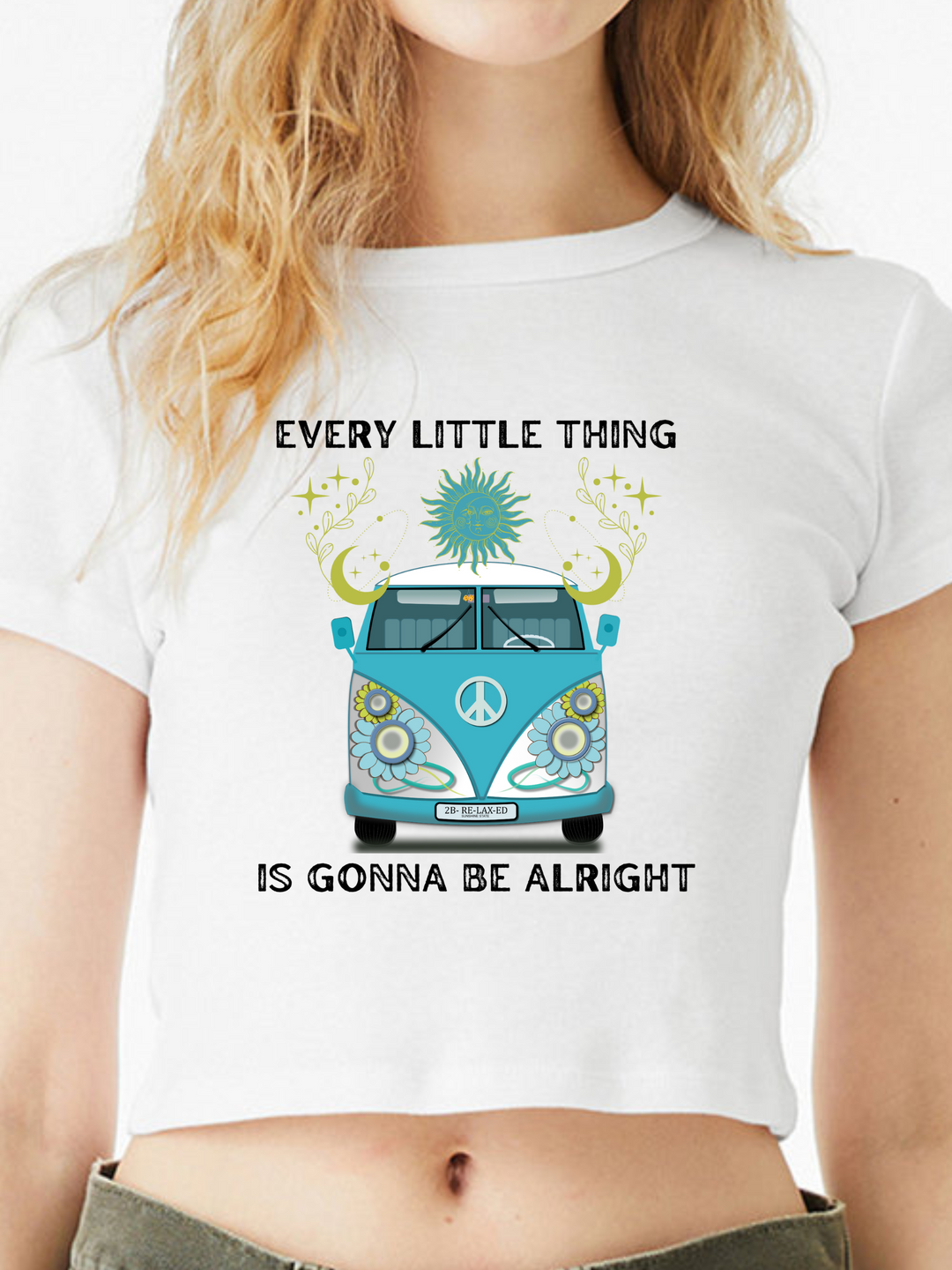 Every Little Thing Is Gonna Be Alright Crop Top