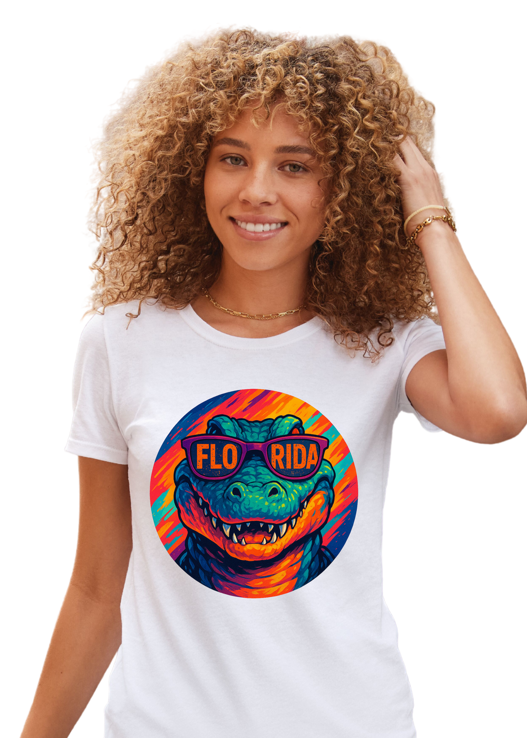 Florida Gators Ladies Cut Relaxed Fit  T-Shirt