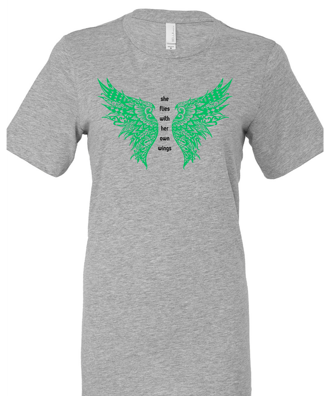 She Flies With Her Own Wings Unisex Women Men T-Shirt