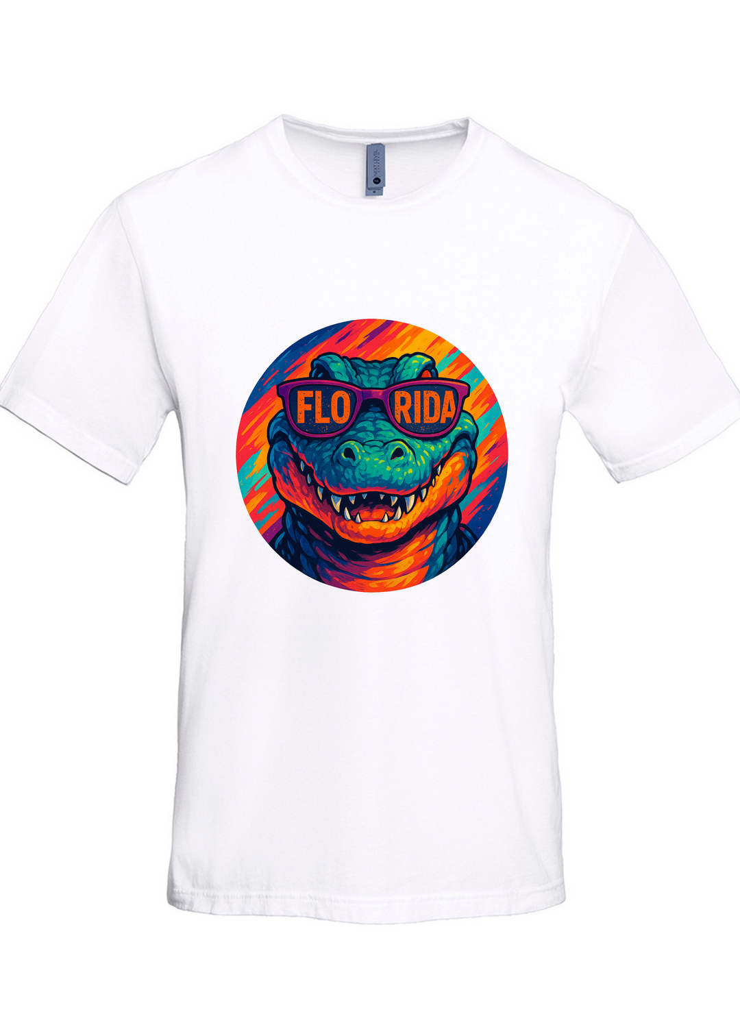 Florida Gator with Sunglasses Unisex Women Men T-Shirt