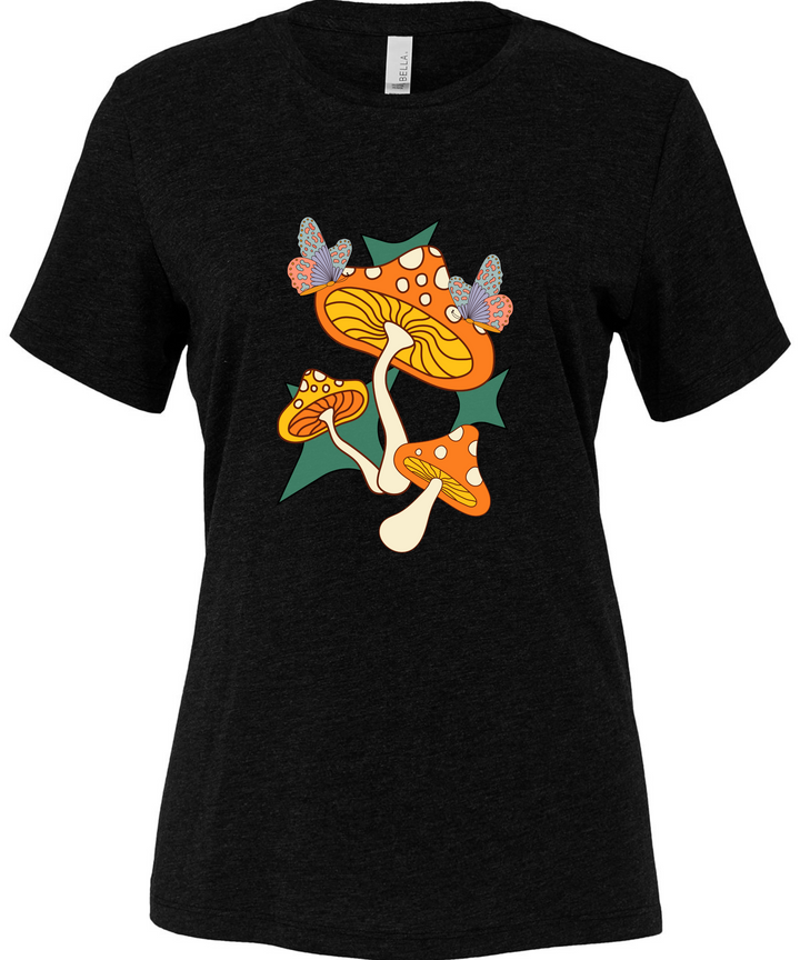 Mushroom Art  Unisex Women Men T-Shirt