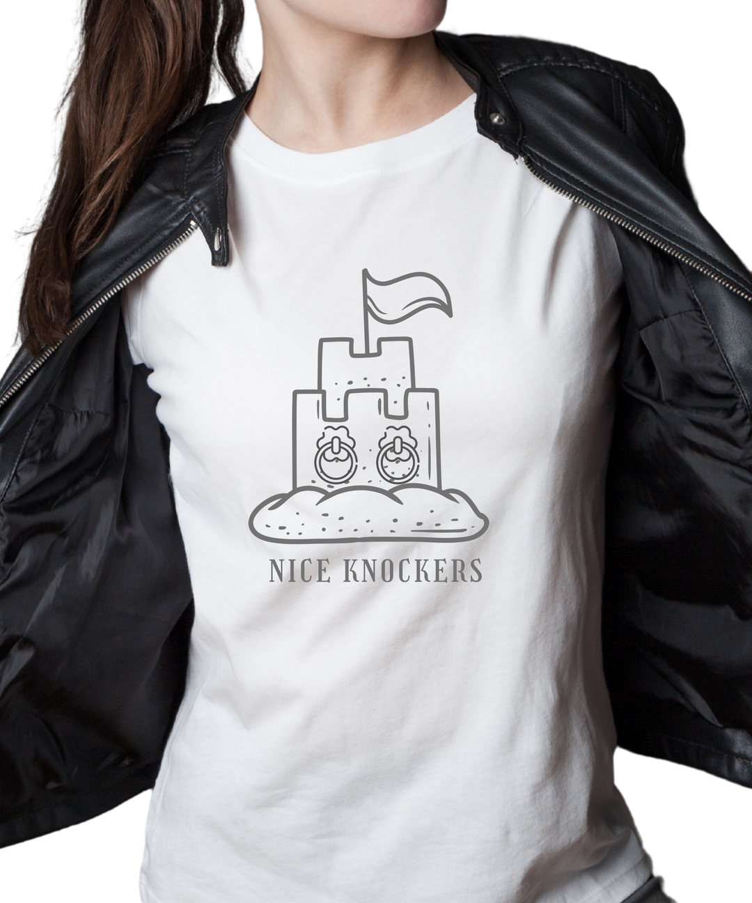 Nice Knockers Ladies Cut Relaxed Fit T-Shirt