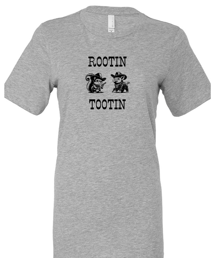 Rootin Tootin Unisex Women Men T-Shirt