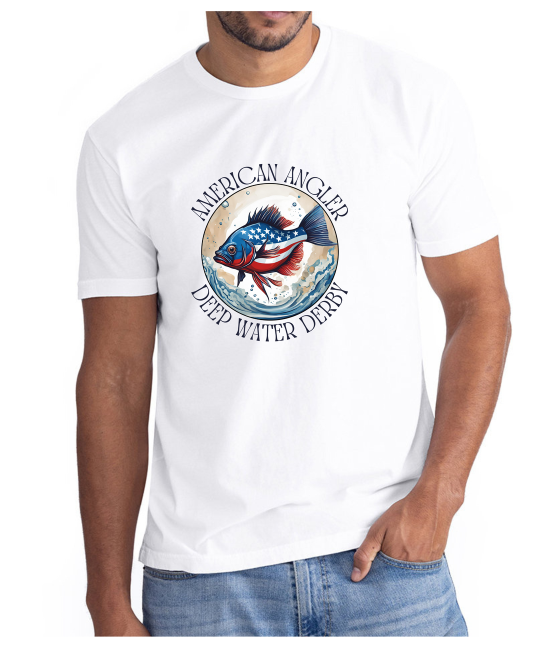 American Angler Unisex Women Men T-Shirt