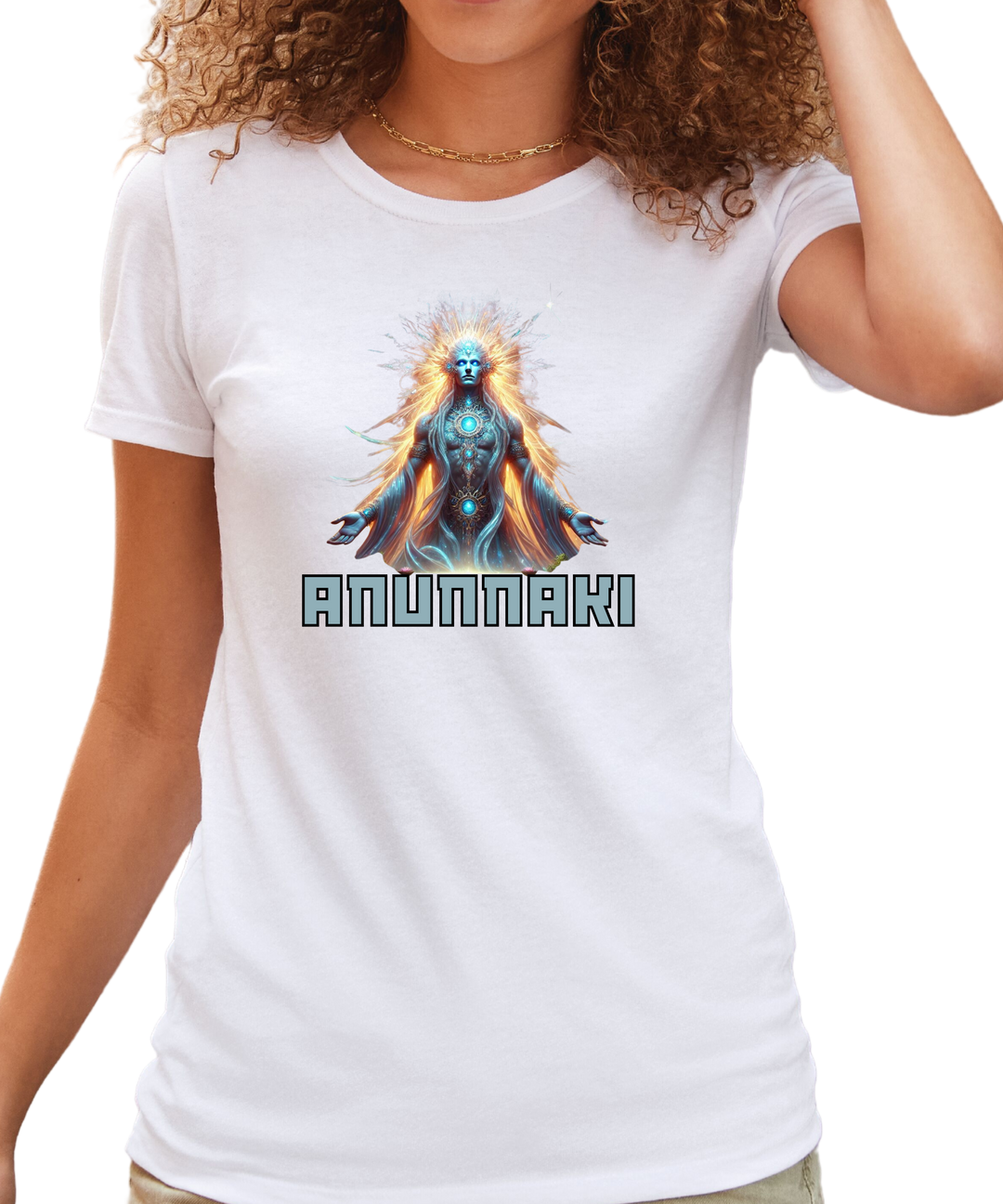 Anunnaki Ladies Cut Relaxed Fit T-Shirt