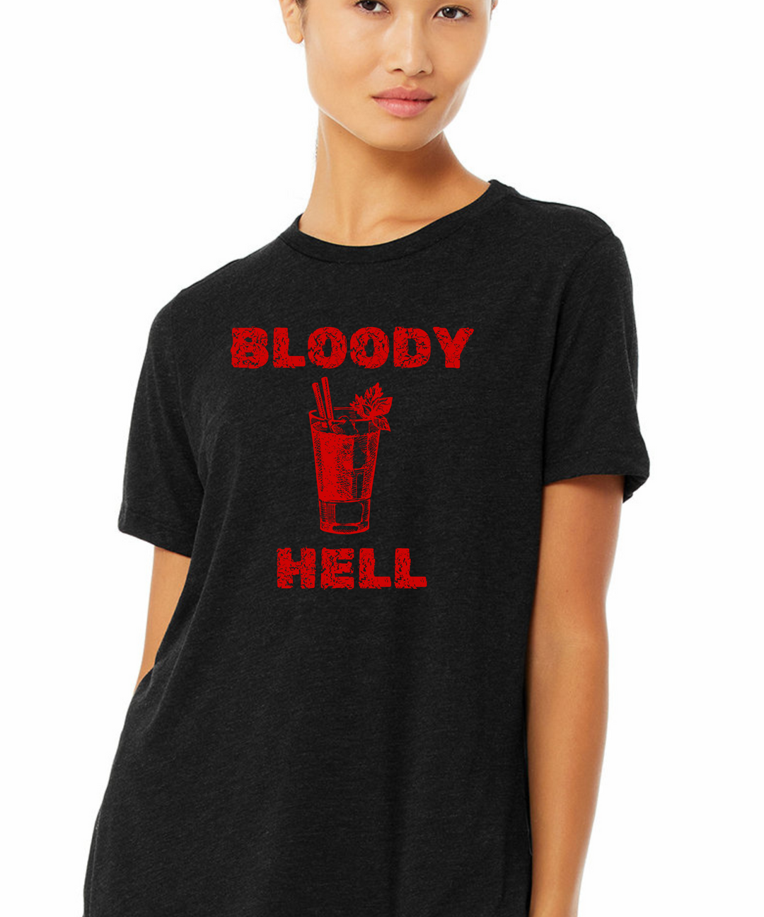 Bloody Hell Ladies Cut Relaxed Fit T-Shirt