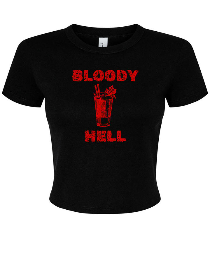 Bloody Hell Ladies Crop Top