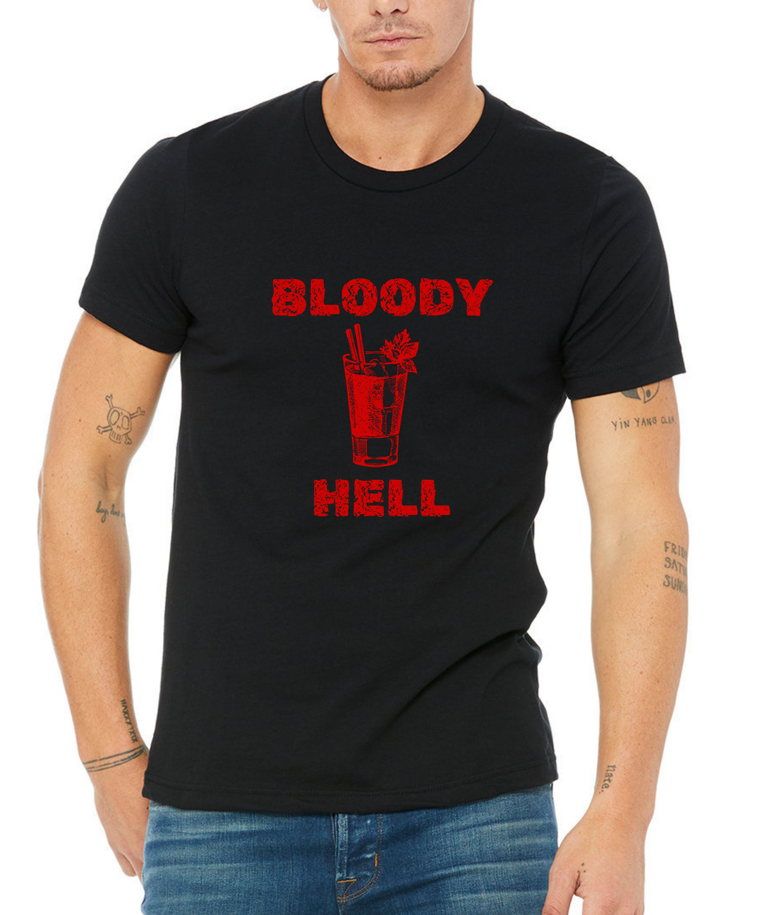 Bloody Hell Unisex Women Men T-Shirt