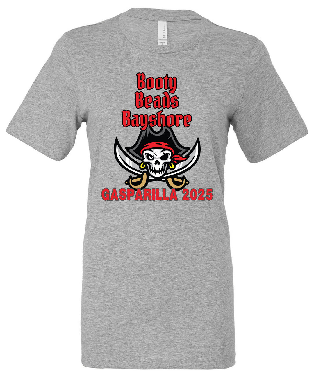 Booty Beads Bayshore Gasparilla 2025  Unisex Women Men T-Shirt