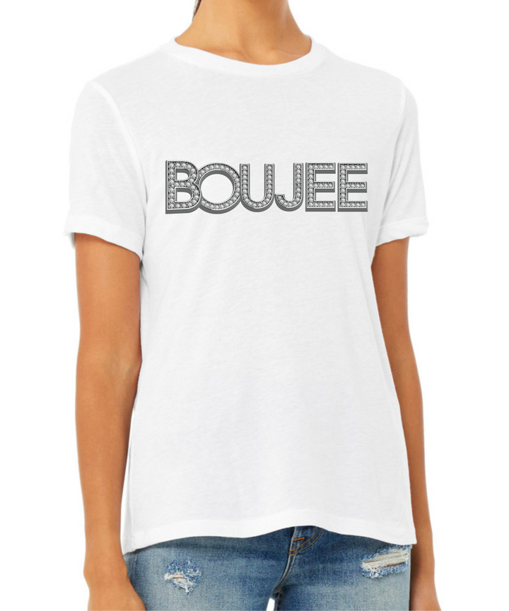 BOUJEE Ladies Cut Relaxed Fit T-Shirt