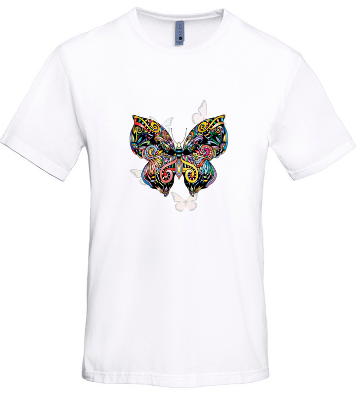 Butterfly Art Unisex Men Women T-Shirt