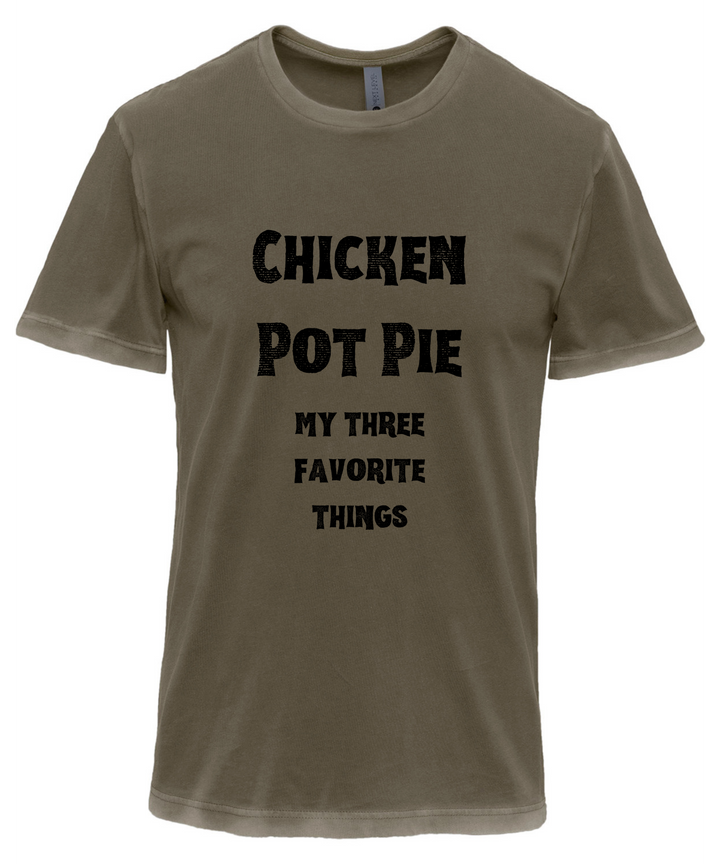 Chicken Pot Pie Unisex Women Men T-Shirt