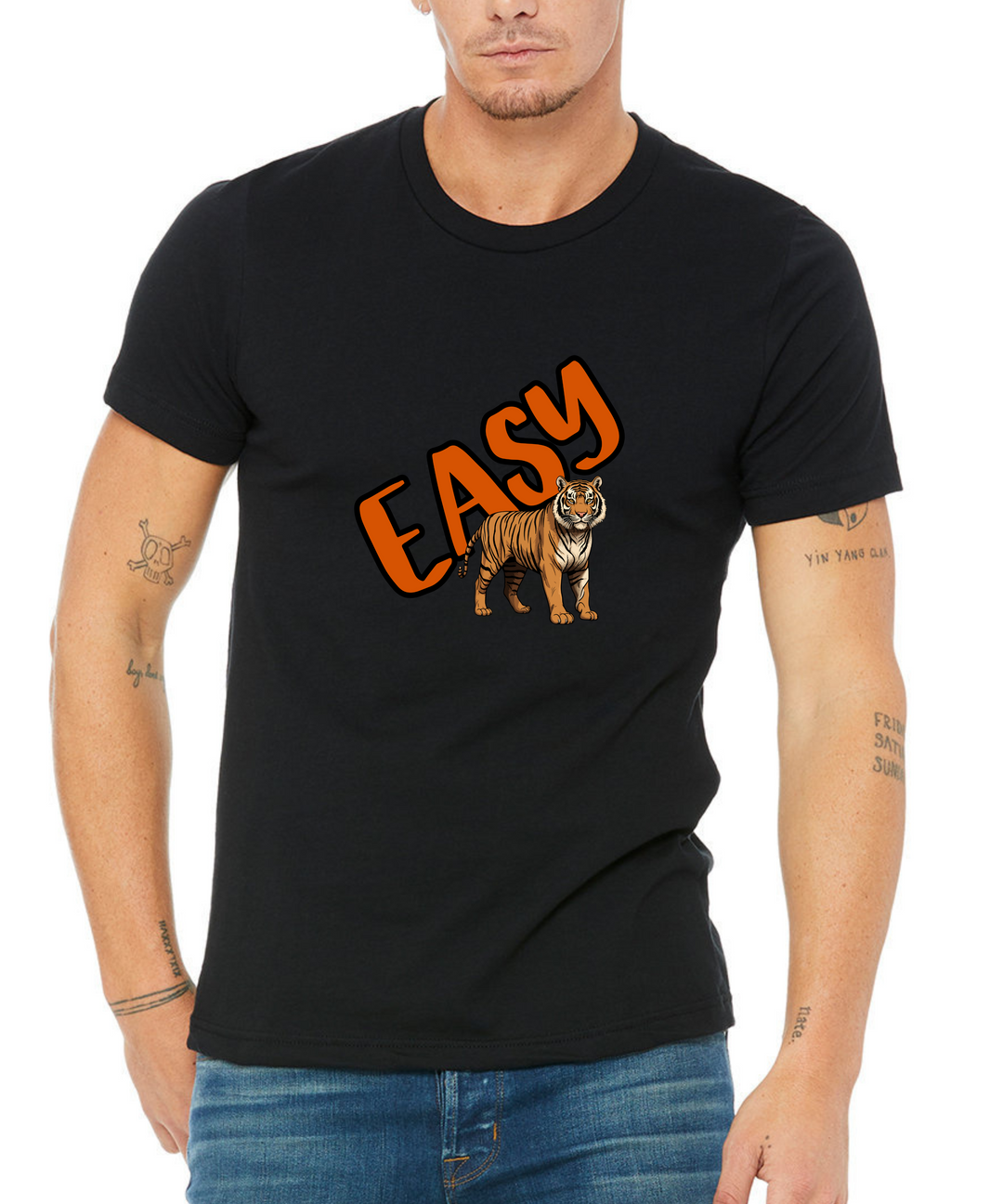 Easy Tiger Unisex Men Women T-Shirt