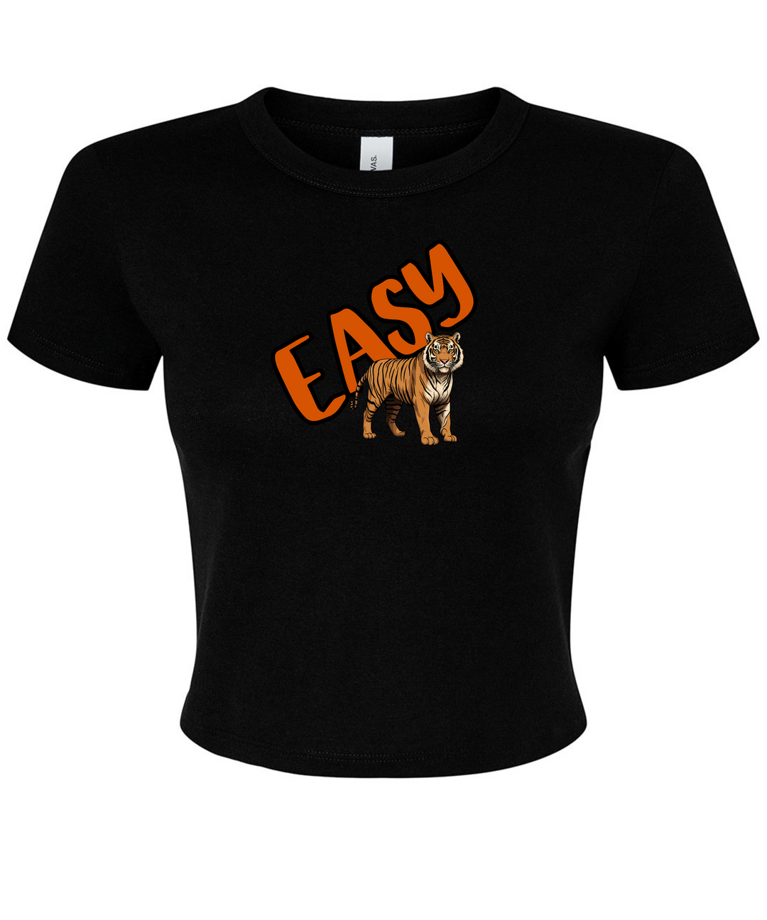 Easy Tiger Ladies Crop Top