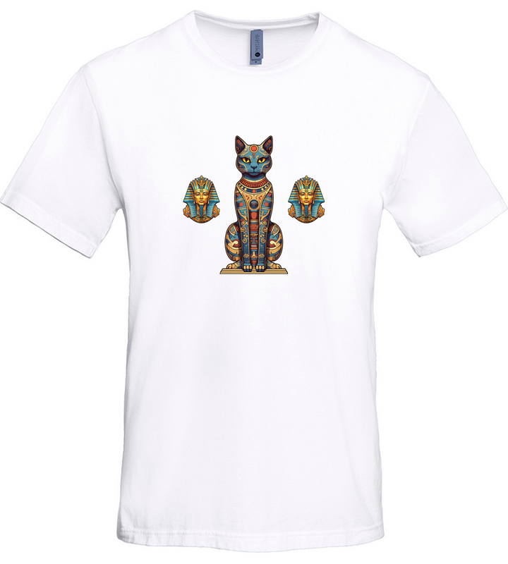 Egypt Cat Art  Unisex Women Men T-Shirt