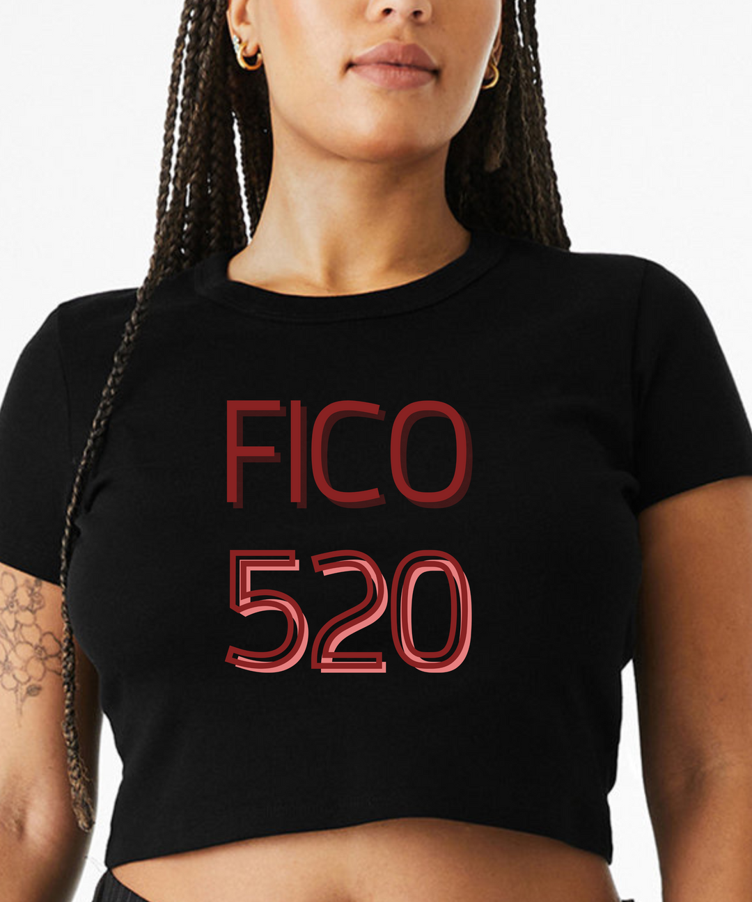 FICO 520 or FICO 850 Crop Top