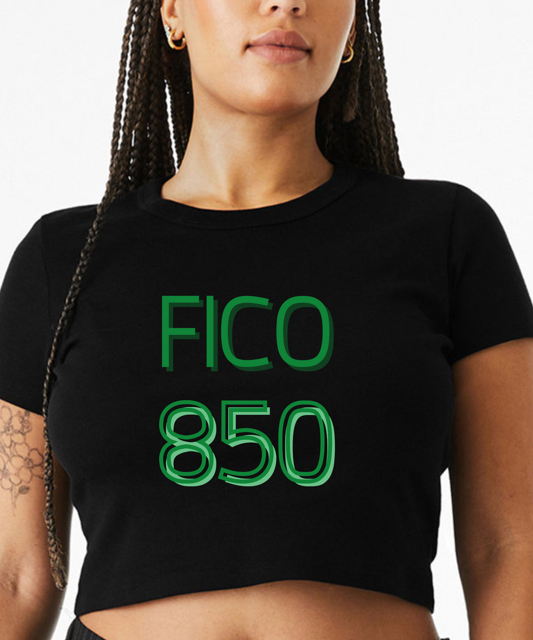 FICO 520 or FICO 850 Crop Top