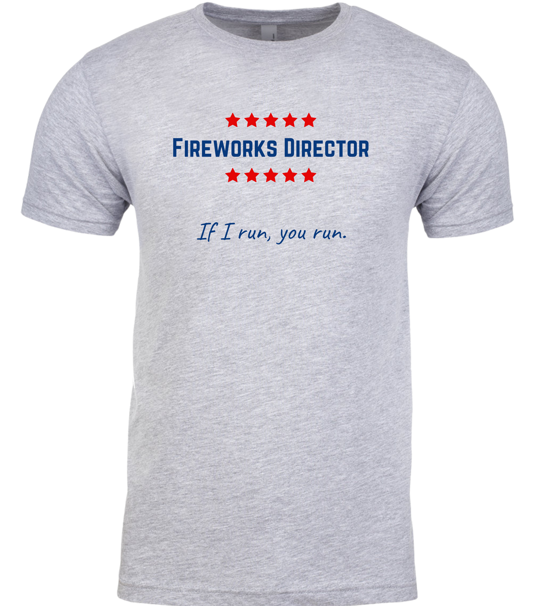 Fireworks Director Unisex Women Men T-Shirt