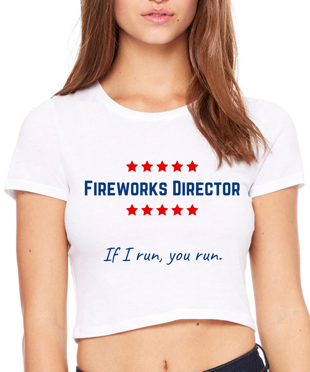 Fireworks Director Crop Top