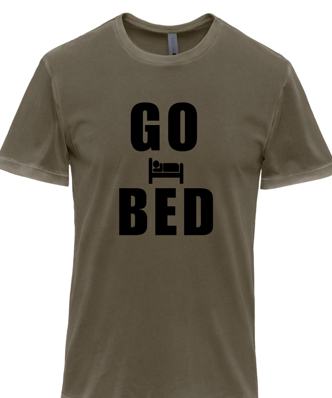 Go Bed Unisex Men Women T-Shirt