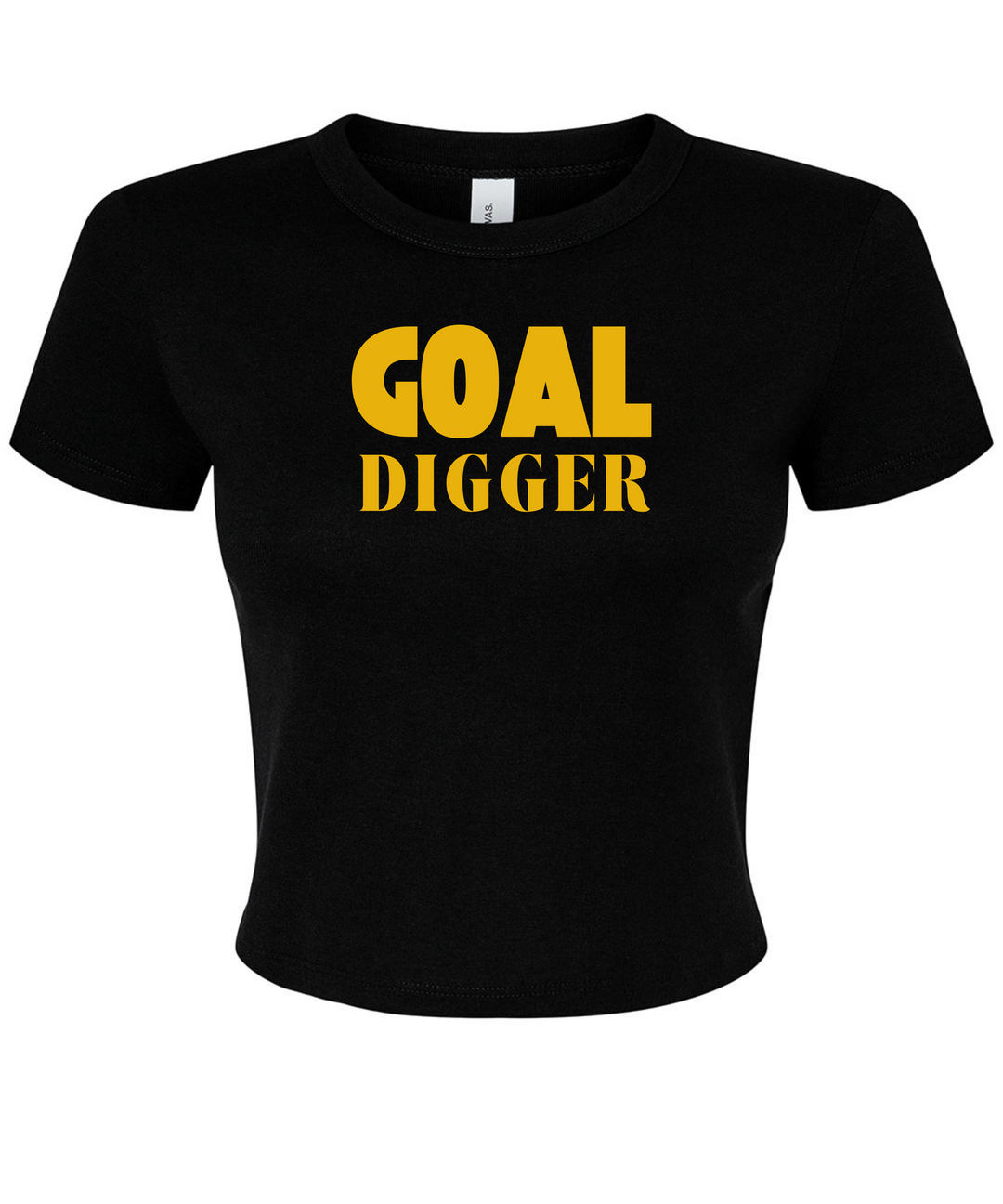 Goal Digger Ladies Crop Top