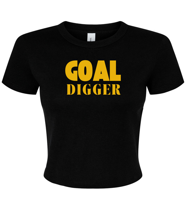 Goal Digger Ladies Crop Top