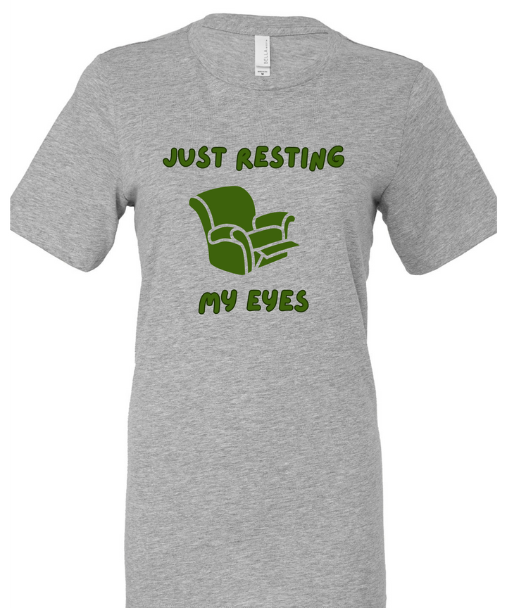 Just Resting My Eyes Unisex Women Men T-Shirt