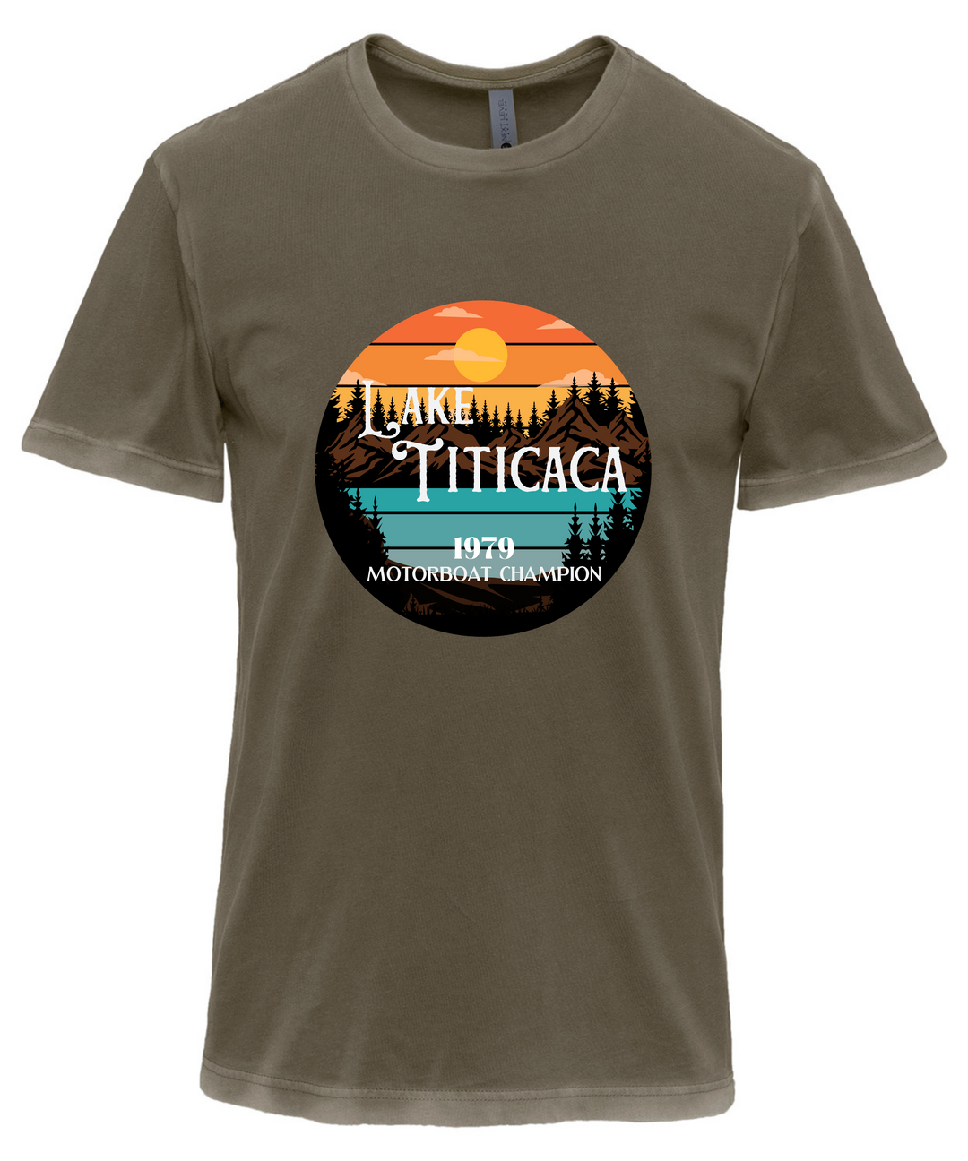 Lake Titicaca Motorboat Champion Unisex T-Shirt