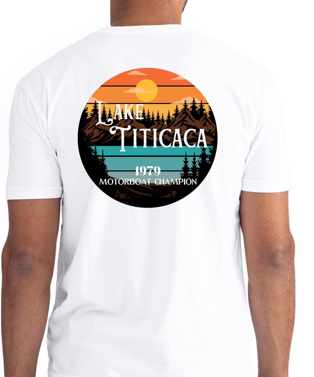 Lake Titicaca Motorboat Champion Unisex T-Shirt