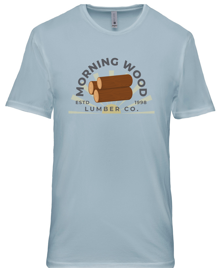 Morning Wood Lumber Co. Unisex Men T-Shirt