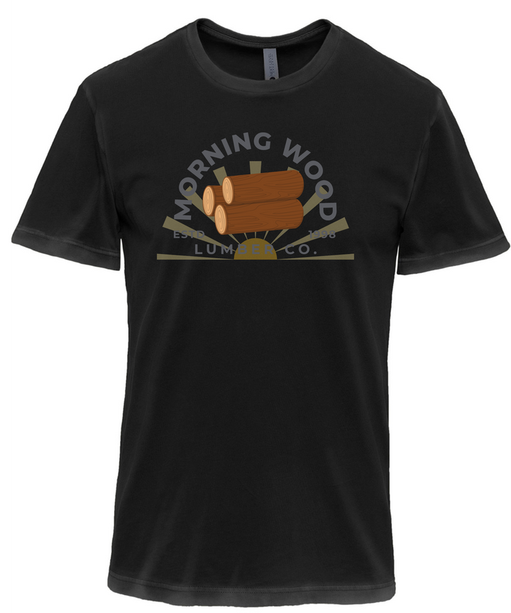 Morning Wood Lumber Co. Unisex Men T-Shirt