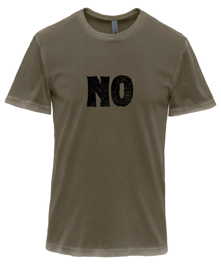 NO Unisex Women Men T-Shirt