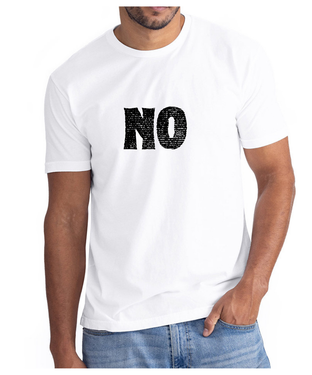 NO Unisex Women Men T-Shirt