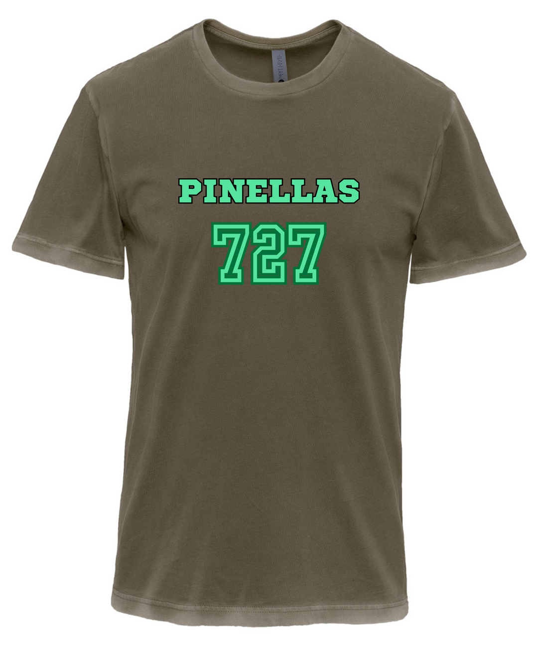 Pinellas Area Code 727 Unisex Men Women T-Shirt