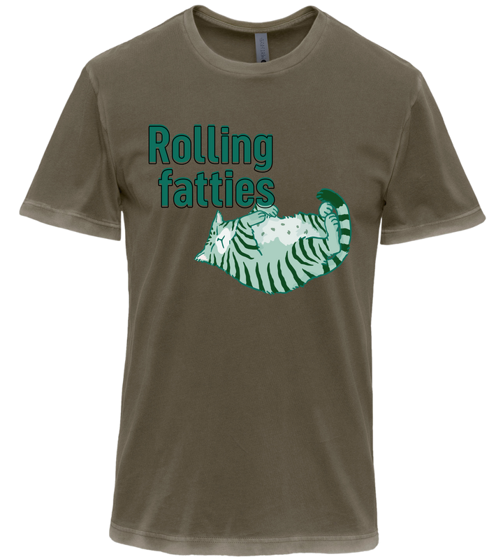 Rolling Fatties Unisex Women Men T-Shirt