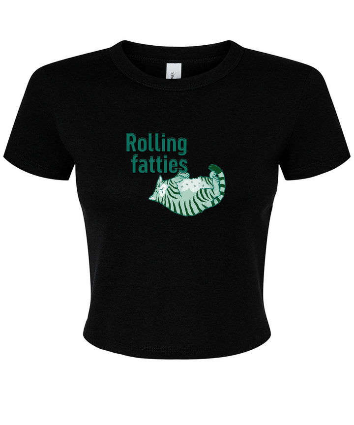 Rolling Fatties Ladies Crop Top