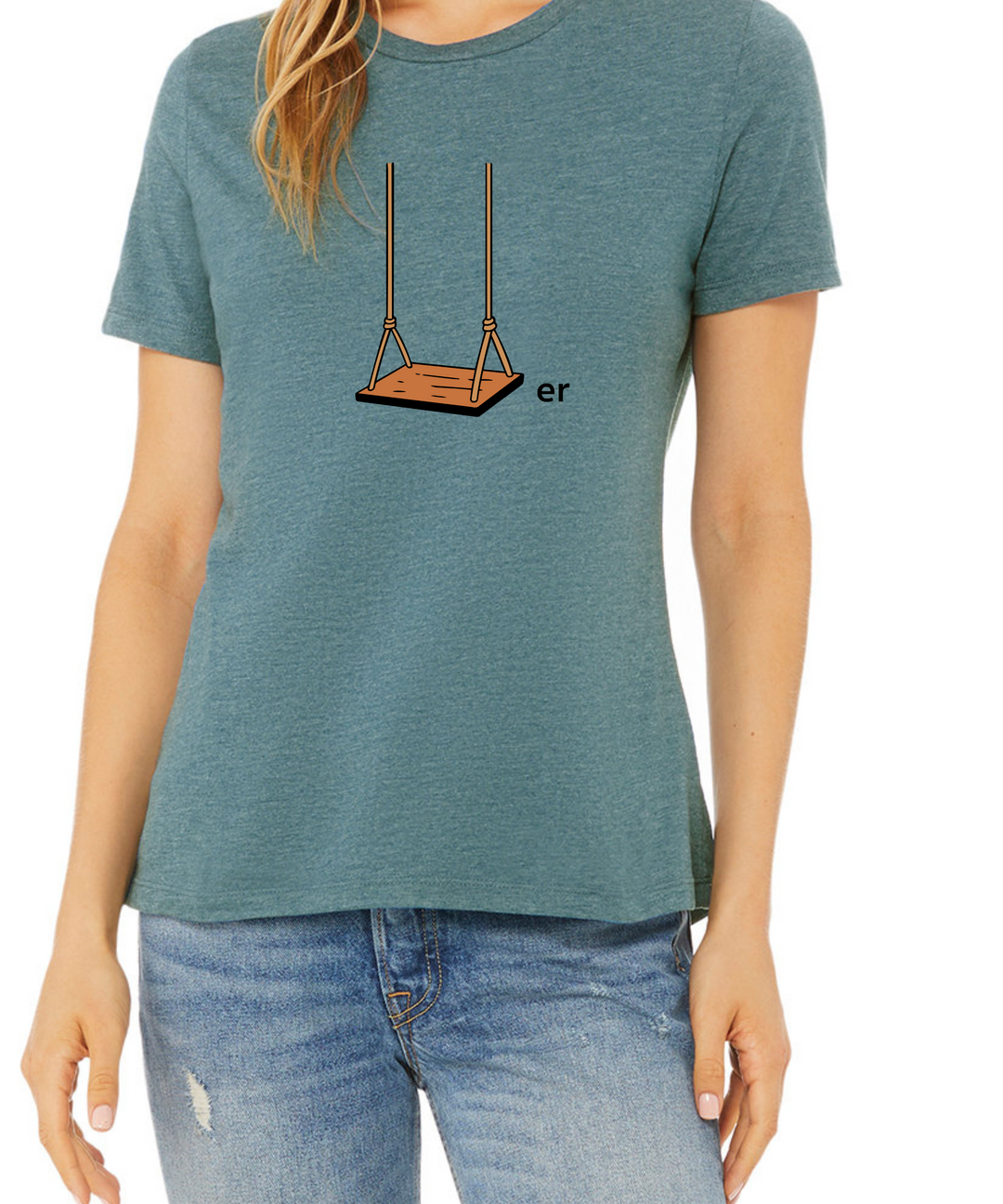 Swinger Ladies Cut Relaxed Fit  T-Shirt