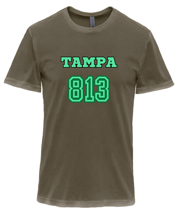 Tampa Area Code 813 Unisex Men Women T-Shirt