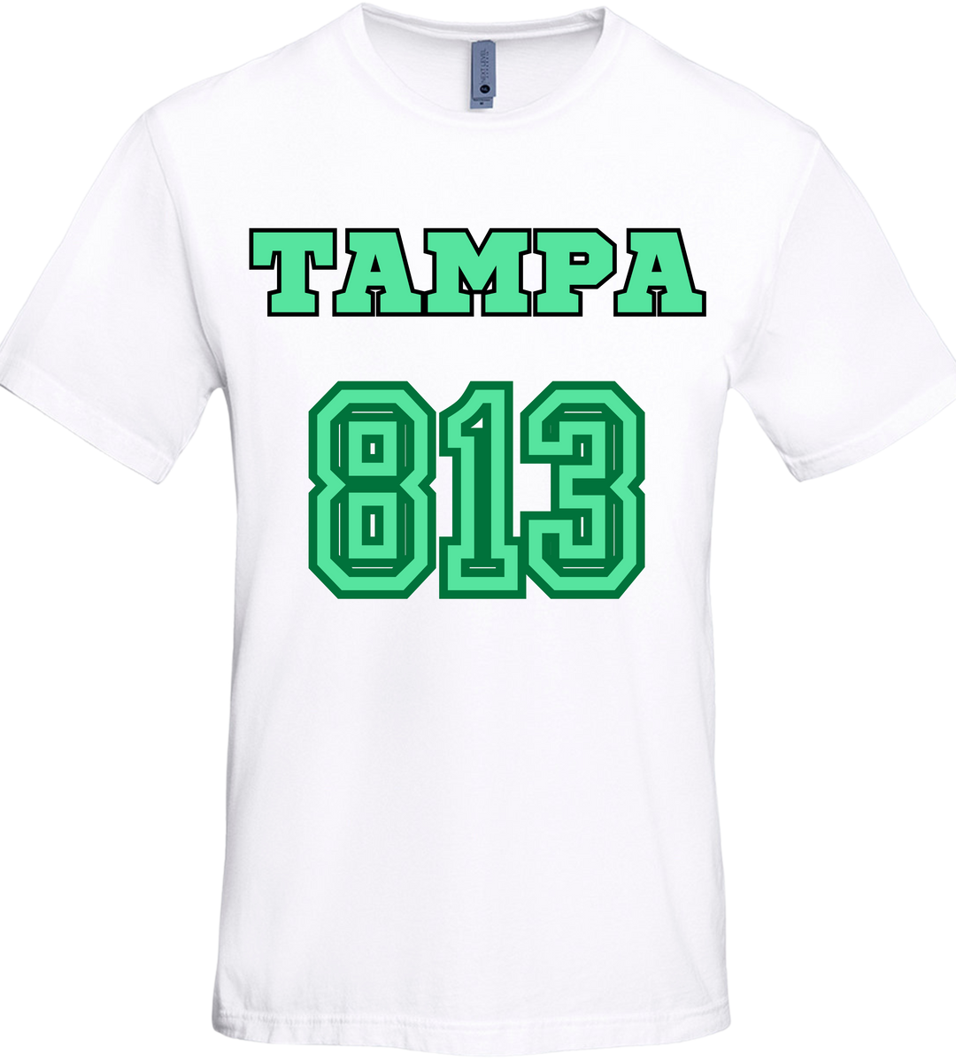 Tampa Area Code 813 Unisex Men Women T-Shirt