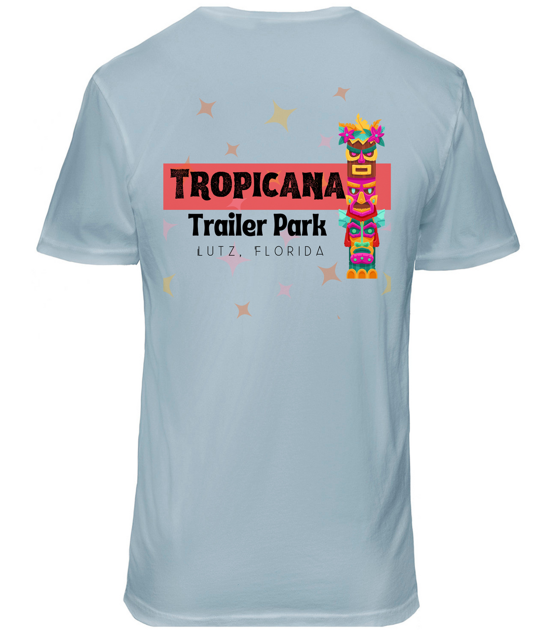 Tropicana Totem Pole Unisex Women Men T-Shirt