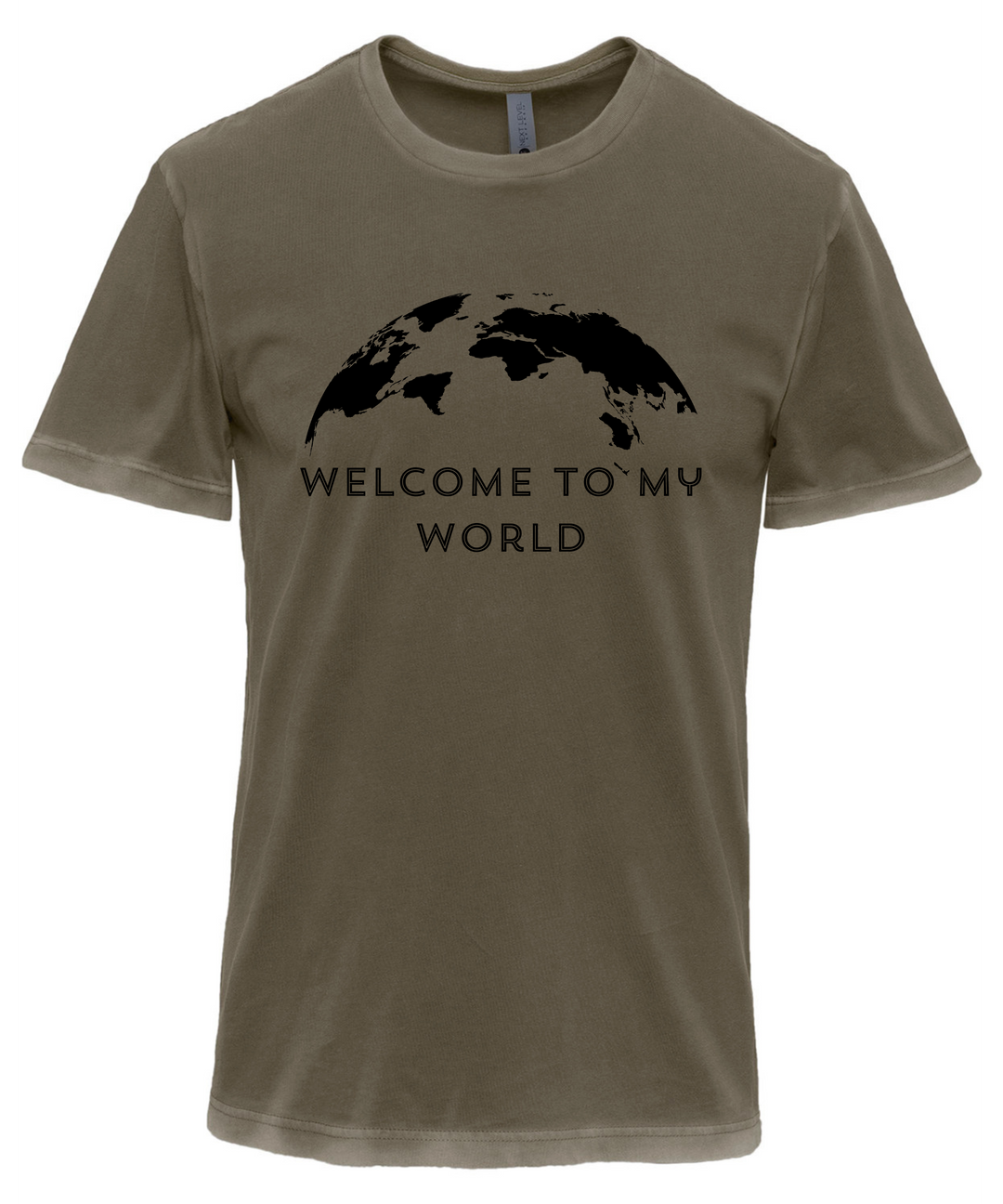 Welcome To My World Unisex Men Women T-Shirt