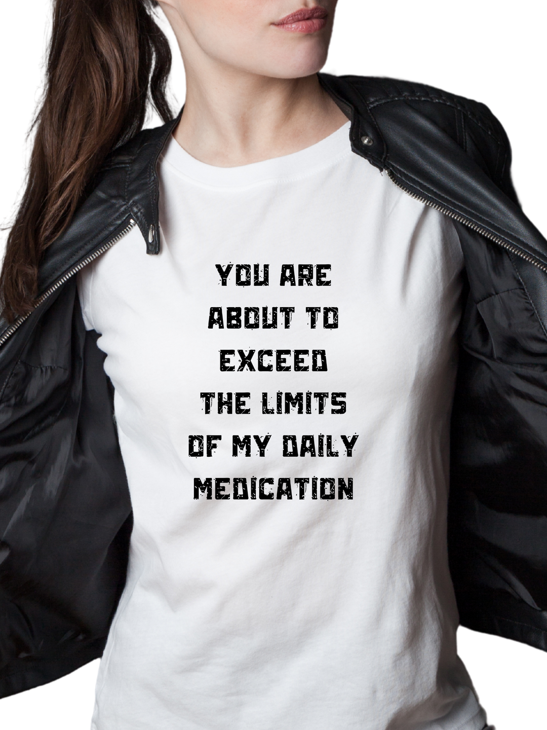 You Are About To Exceed The Limits Ladies Cut Relaxed Fit T-Shirt