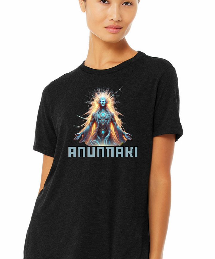 Anunnaki Ladies Cut Relaxed Fit T-Shirt