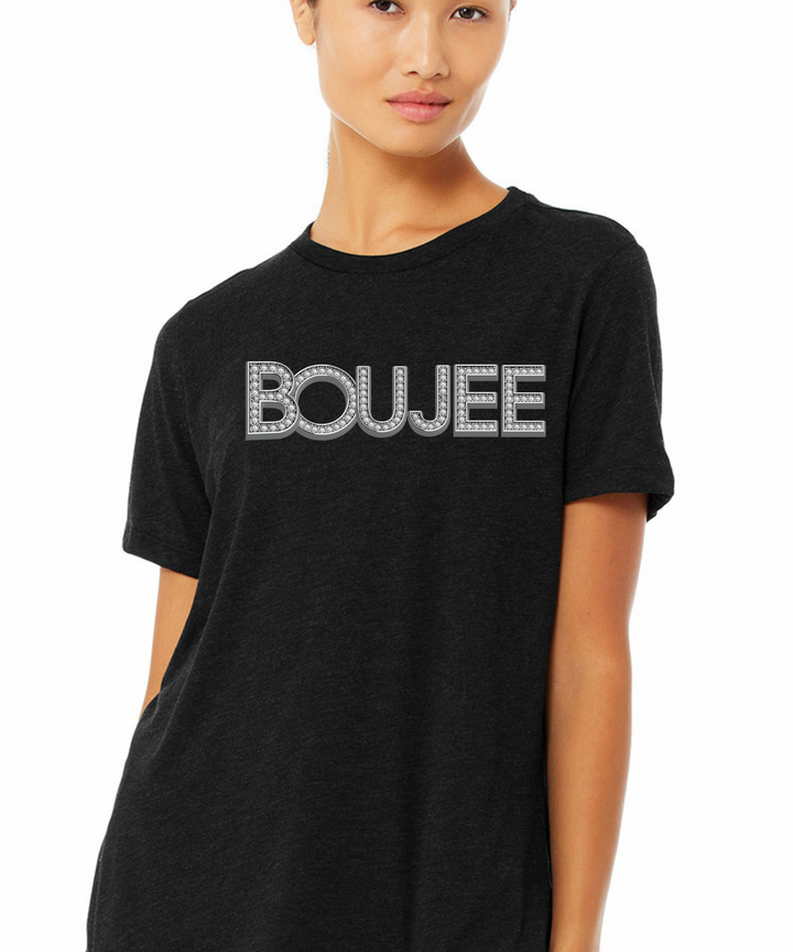 BOUJEE Ladies Cut Relaxed Fit T-Shirt