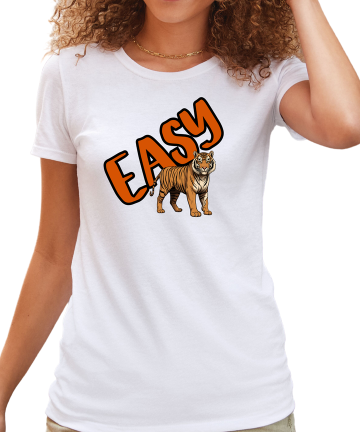 Easy Tiger Ladies Cut Relaxed Fit T-Shirt