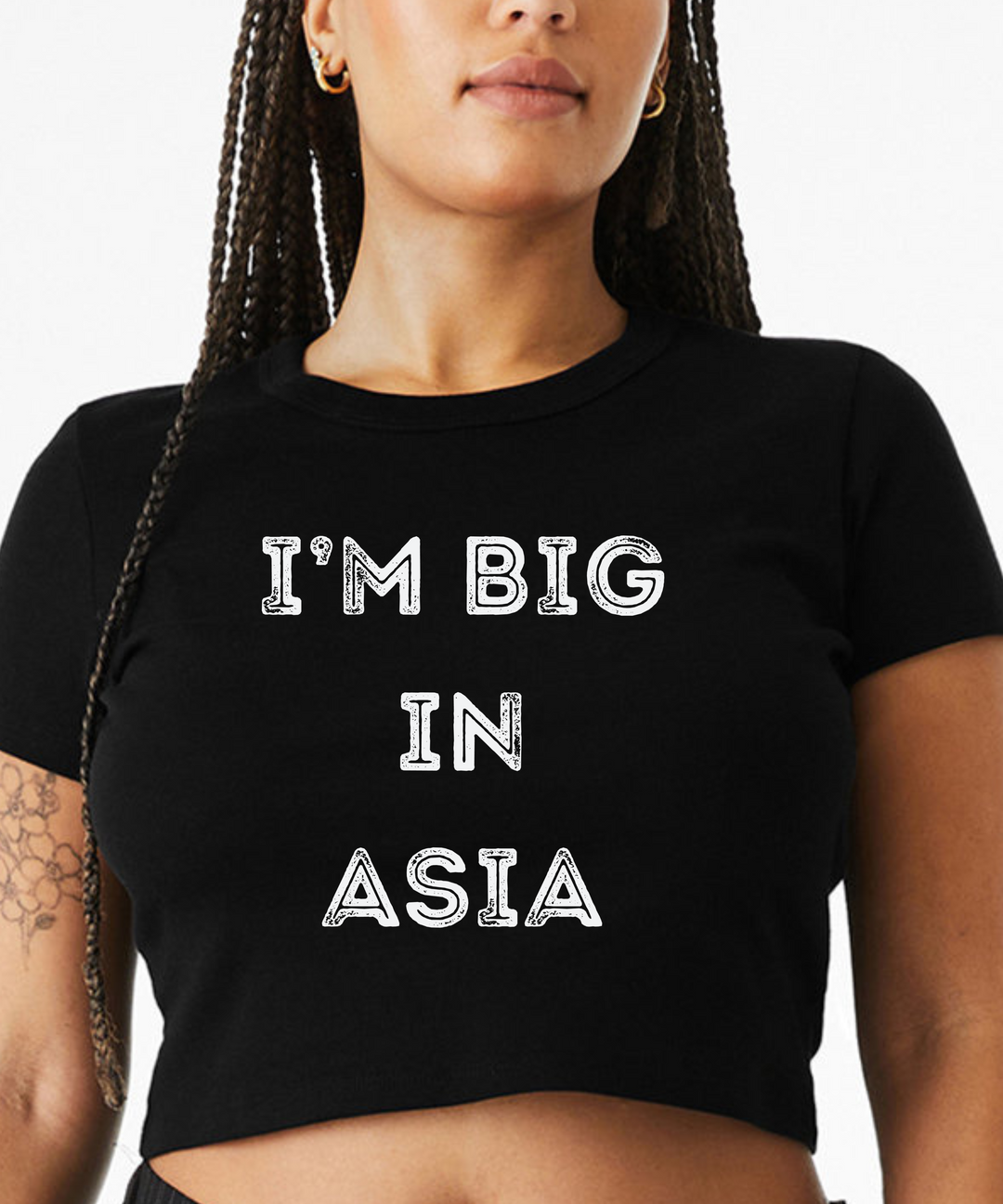 I'm Big In Asia Crop Top