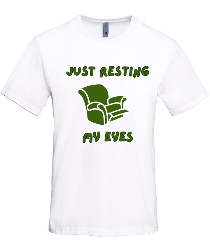 Just Resting My Eyes Unisex Women Men T-Shirt