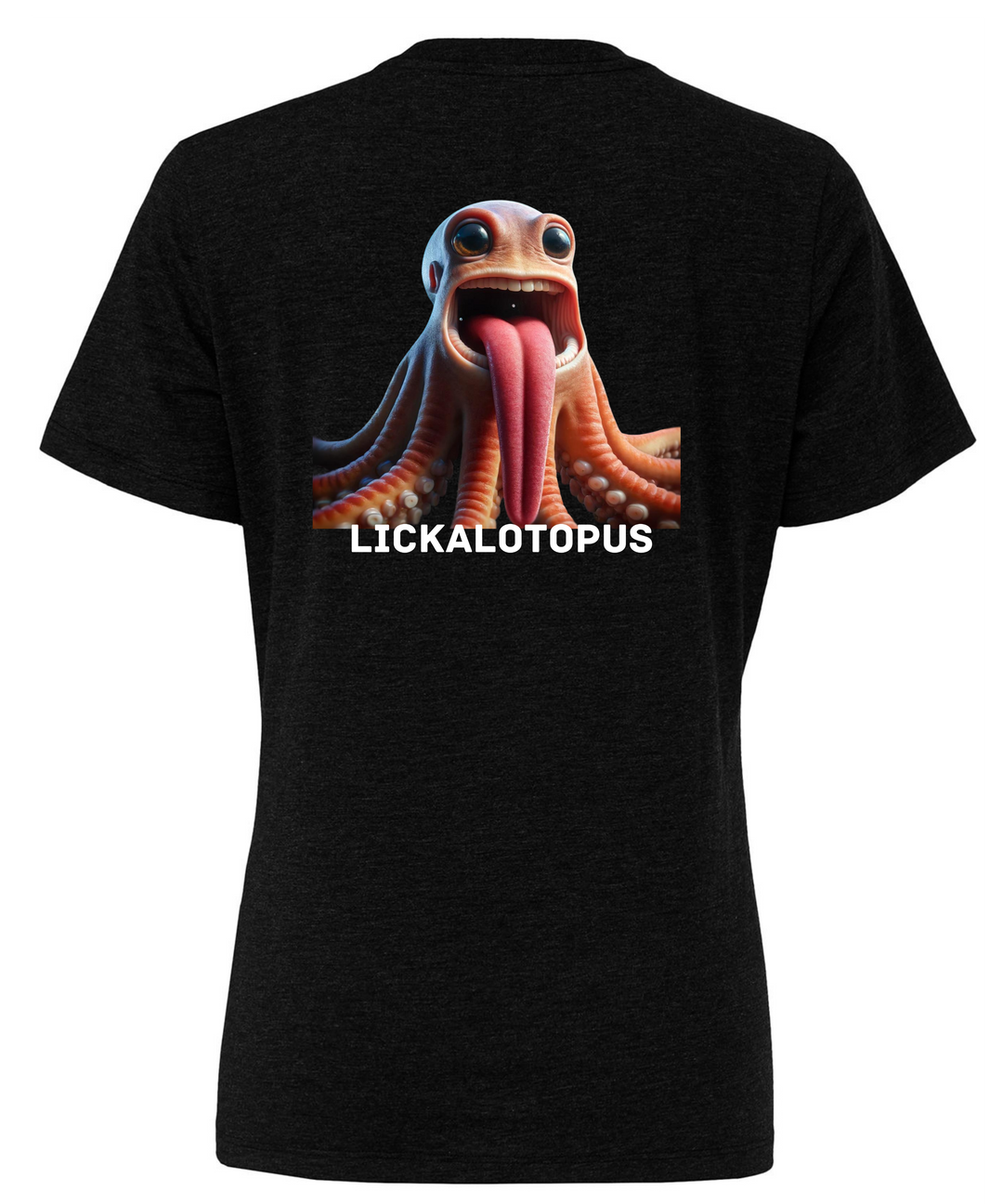 Lickalotopus Octopus Unisex Women Men T-Shirt