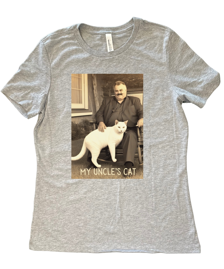 My Uncles Cat Ladies Cut Relaxed Fit T-Shirt