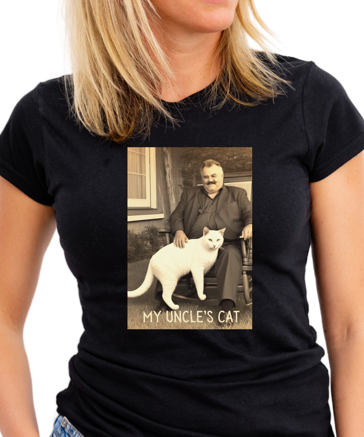 My Uncles Cat Ladies Cut Relaxed Fit T-Shirt